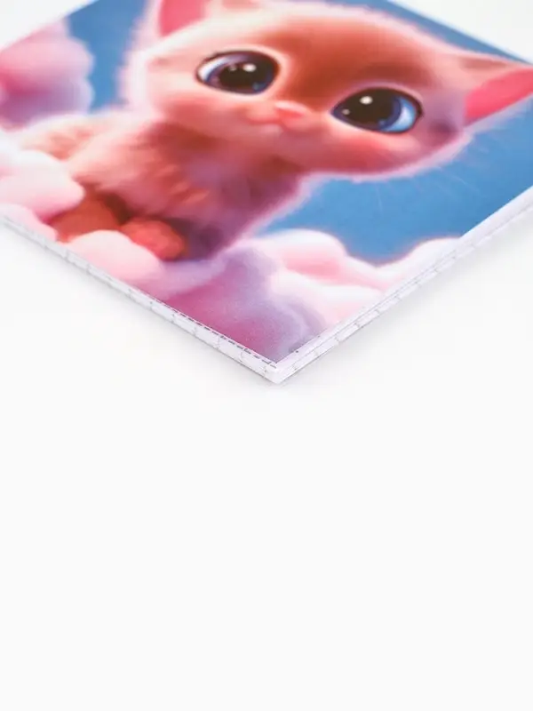 Блокнот 10х10см, 16 л. МИКС "Пушистики"