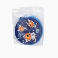 Кошелек детский плюшевый &laquo;Три кота&raquo; синий 9&times;9&times;1