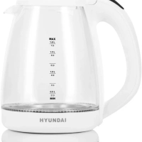 Чайник HYK-G2001 1.8л. 2200Вт белый