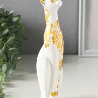 Фигура керамика &laquo;Кошка Багира&raquo;, 20 см, белый