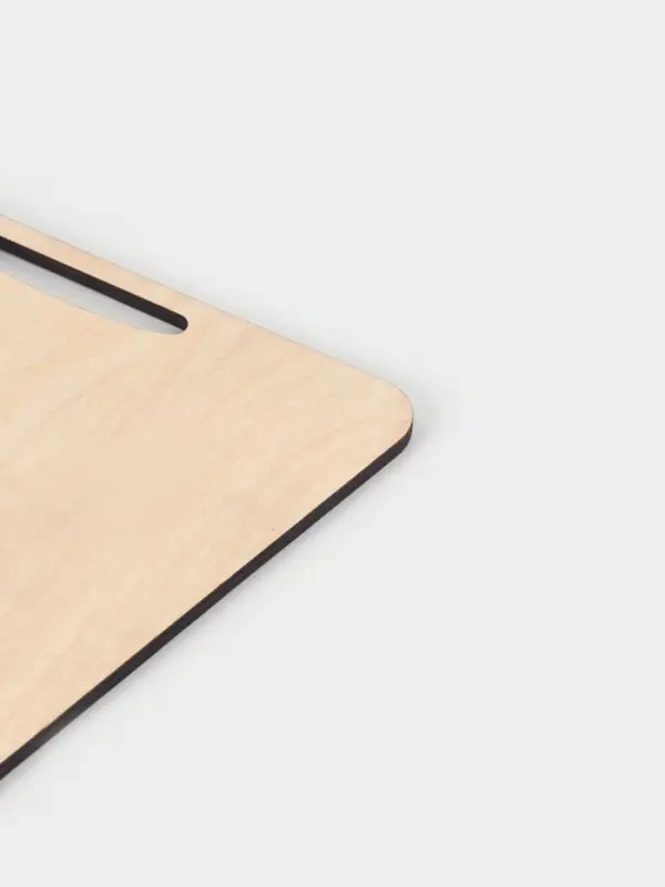 Доска разделочная с ручками Дарим Красиво &laquo;Спил&raquo;, 36&times;28 см, дерево, коричневая