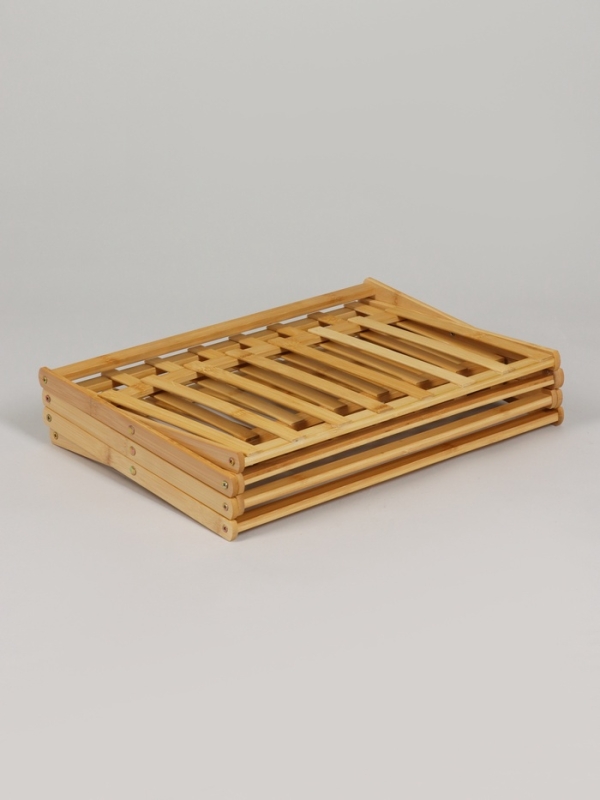 Подставка для цветов Greengo, 4 полки, 50 × 25 × 68 см, напольная, бамбук Подставка для цветов Greengo, 4 полки, 50 × 25 × 68 см, напольная, бамбук