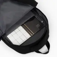 Рюкзак, водонепроницаемое дно, 2 отделения, 3 кармана, 27&times;14&times;39 см, чёрный