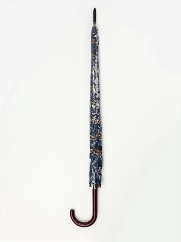 Зонт-трость п/авт R58/68 8сп П/Э В/У КЛЕТКА ручка-крюк синий пакет Зонт-трость п/авт R58/68 8сп П/Э В/У КЛЕТКА ручка-крюк синий пакет