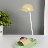 Ночник "Сланец с кепкой" 8хLED 3Вт 5V USB АКБ 3 режима 13,5х7х21 см Ночник "Сланец с кепкой" 8хLED 3Вт 5V USB АКБ 3 режима 13,5х7х21 см