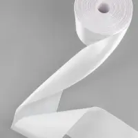 Лента атласная, 100 мм, 100&plusmn;5 м, белая