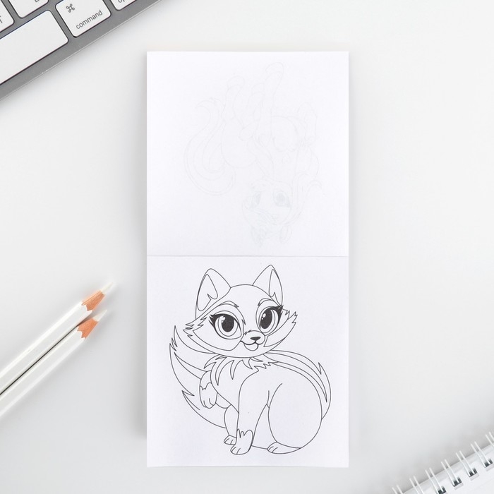 Подарочный набор: блокнот-раскраска и восковые мелки «Мечта принцессы» Подарочный набор: блокнот-раскраска и восковые мелки «Мечта принцессы»