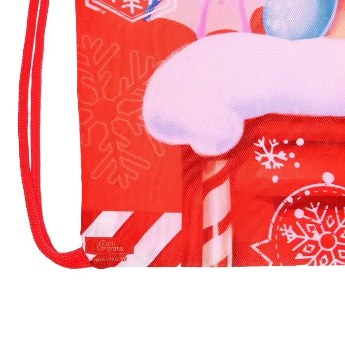 Мешок новогодний под сладости «Почта с драконом», 290×340 мм Мешок новогодний под сладости «Почта с драконом», 290×340 мм