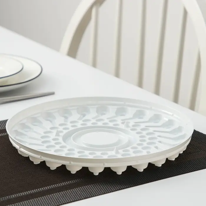 Дно для тортницы пластиковое одноразовое ПР-Т-1430, 25×13 см, внутренний 22×11,7 см, белое, 160 шт/уп