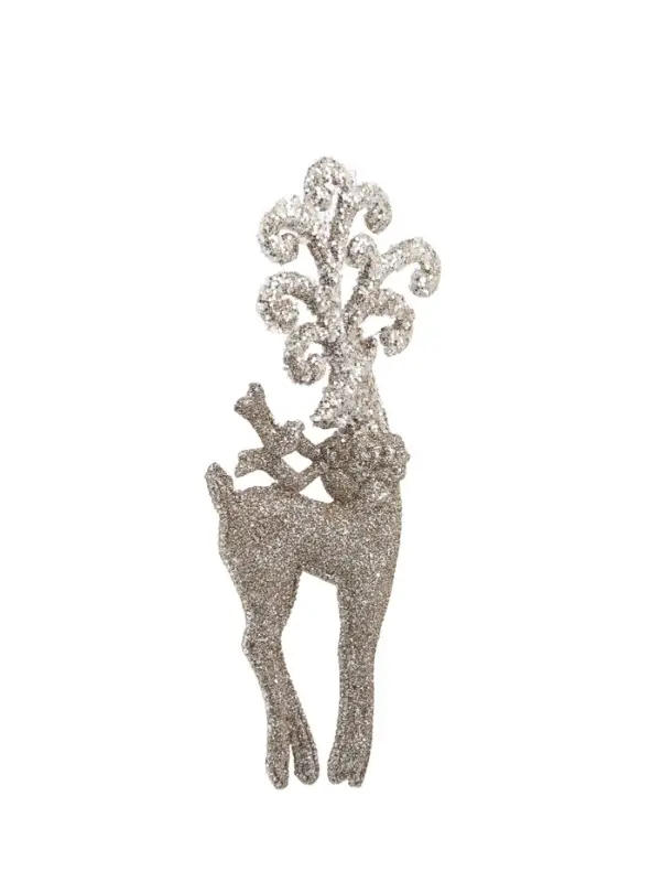 Ёлочное украшение «Праздничное сияние» олень узоры, 17×6.5 см, золото Ёлочное украшение «Праздничное сияние» олень узоры, 17×6.5 см, золото