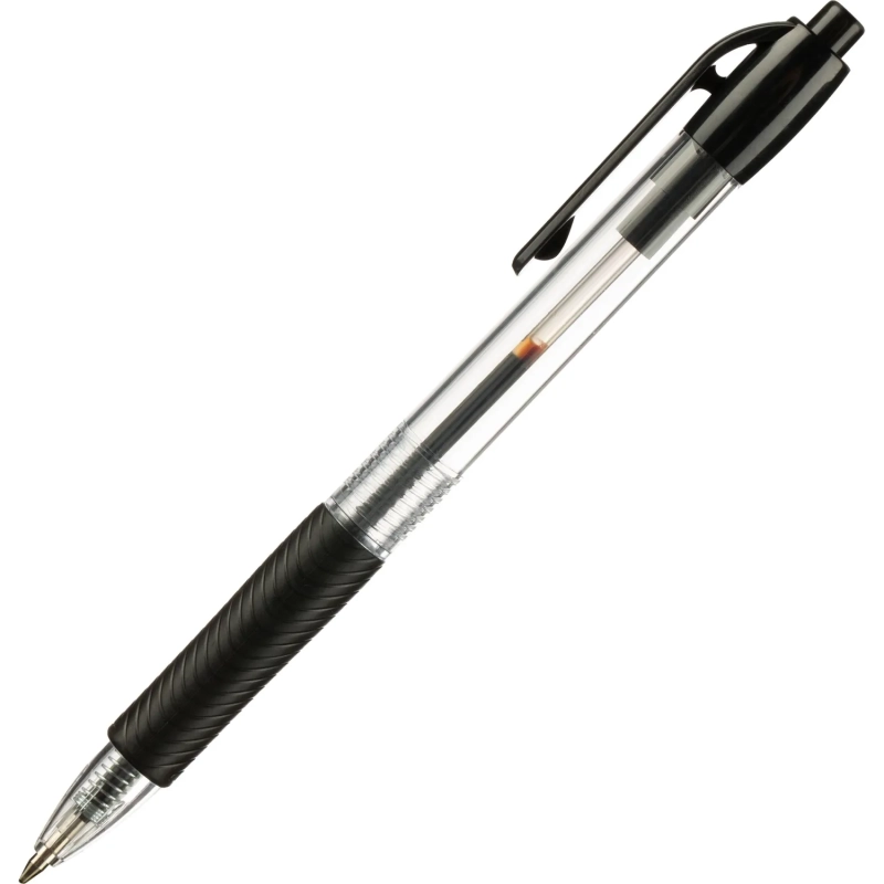 Ручка шариковая автомат. Deli Every, EQ60-BK,черн,пул нак.0,7мм