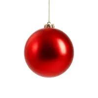 Ёлочные игрушки &laquo;Ассорти&raquo;, набор 5 шт., d=15 см, красный/золотистый