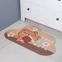 Коврик для дома Доляна Take a Bath, влаговпитывающий, 50&times;80 см