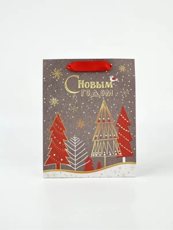 Набор пакетов &laquo;Чудесного Года&raquo;,12&times;15&times;5.5 см, 23&times;18&times;10 см, 23&times;27&times;11.5 см