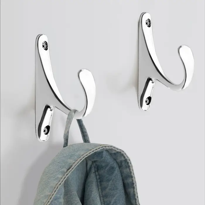Крючок мебельный CAPPIO STANDART, однорожковый, цвет хром Крючок мебельный CAPPIO STANDART, однорожковый, цвет хром