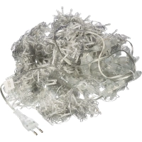 Электрогирлянда Дождь 2x6 м 1200LED мерц. IP44 отсоед.нити, хол.бел.HD-YW05