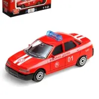 Машина металлическая LADA &laquo;Спецтехника&raquo;, 7.5 см, инерция, МИКС