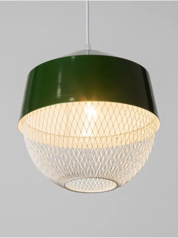 Светильник потолочный BayerLux Lea, 1&times;40 Вт, Е27, зеленое яблоко, 26&times;26&times;32 см