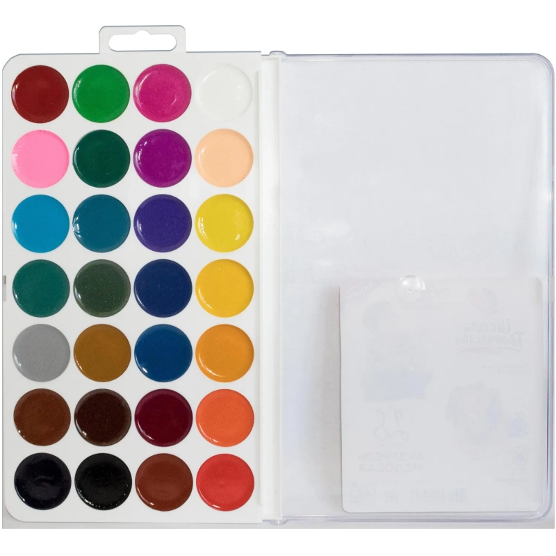 Краски акварельные Луч Школа творчества 28 цв., без кисти, 29С 1759-08