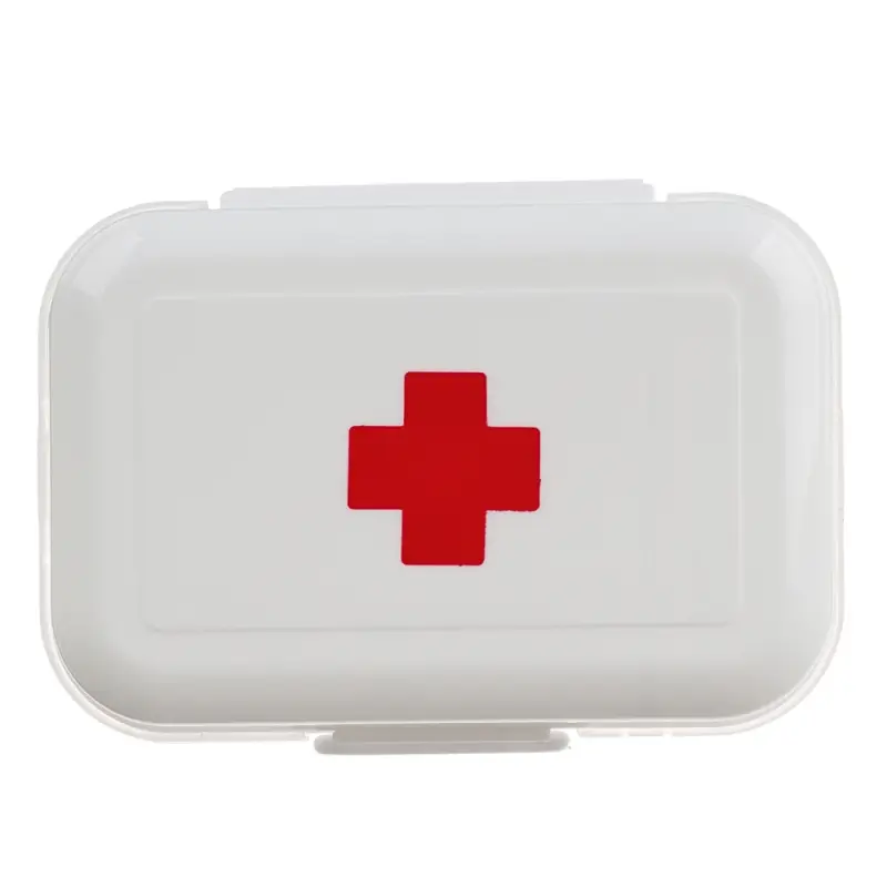 Универсальный бокс тм VETTA, дорожный, 8 отдел., пластик, 10х6х3,5см