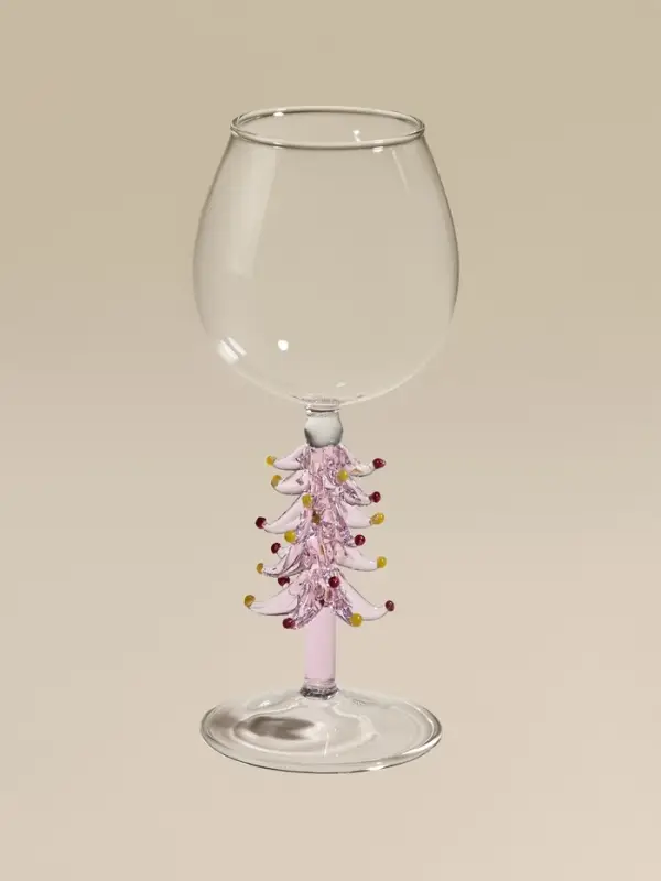 Бокал для шампанского SL-Home «Ёлочный», 7×24 см, стекло, белый Бокал для шампанского SL-Home «Ёлочный», 7×24 см, стекло, белый