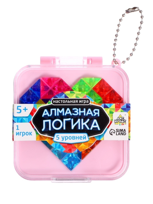 Настольная игра  Настольная игра "Алмазная логика" цвет МИКС