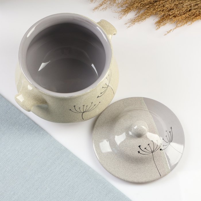 Супница  Супница "Орнамент" 1,65л / 17,5х21,5х19см, сумерки