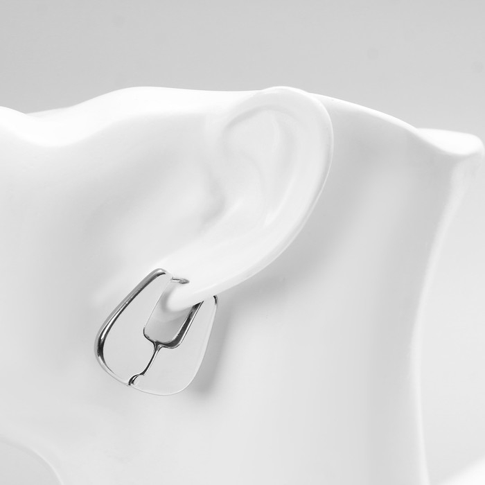 Серьги металл «Богема» вестница, цвет серебро Серьги металл «Богема» вестница, цвет серебро