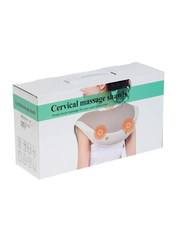 Массажёр для спины и шеи Luazon, наплечный, пульт, 99 режимов, 220 В Массажёр для спины и шеи Luazon, наплечный, пульт, 99 режимов, 220 В