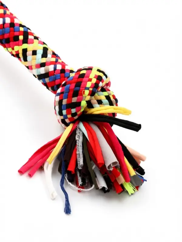 Игрушка для больших собак канатная &laquo;4 узла&raquo;, до 70 см, до 300 г