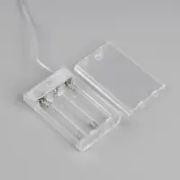 Светодиодная лента Luazon Lighting 1 м, IP20, SMD2835, 30 LED/м, 3хАА, 6000К