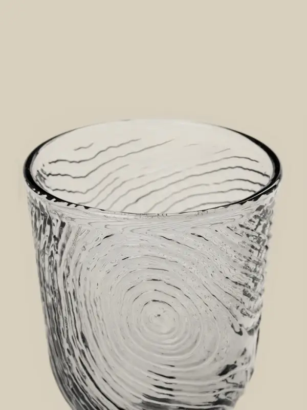 Бокал для вина SL-Home &laquo;Барк&raquo;, 280 мл, стекло, серый