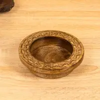 Подсвечник для свечи 8 см "Клевер" 13х13х3,5 см, манговое дерево Подсвечник для свечи 8 см "Клевер" 13х13х3,5 см, манговое дерево