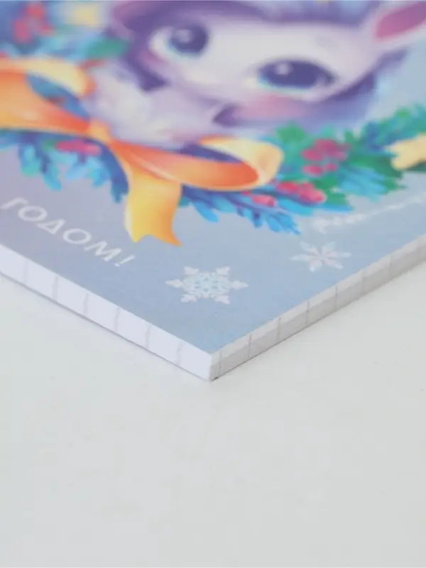 Блокнот «Дарю сказку» А6, 40 л мягкая обложка, на гребне Блокнот «Дарю сказку» А6, 40 л мягкая обложка, на гребне