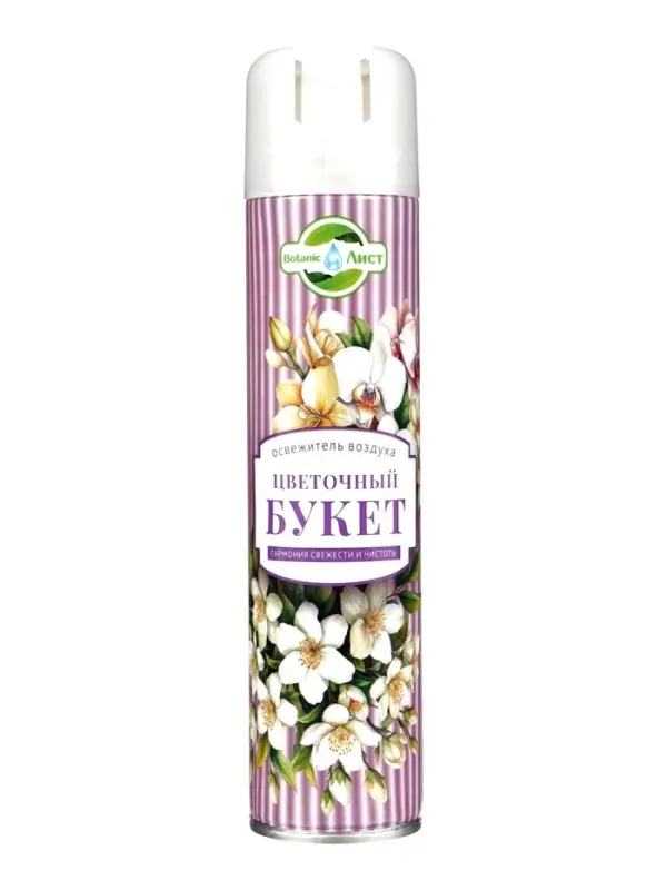 Освежитель воздуха &laquo;Botanic Лист&raquo; цветочный букет, 300 мл