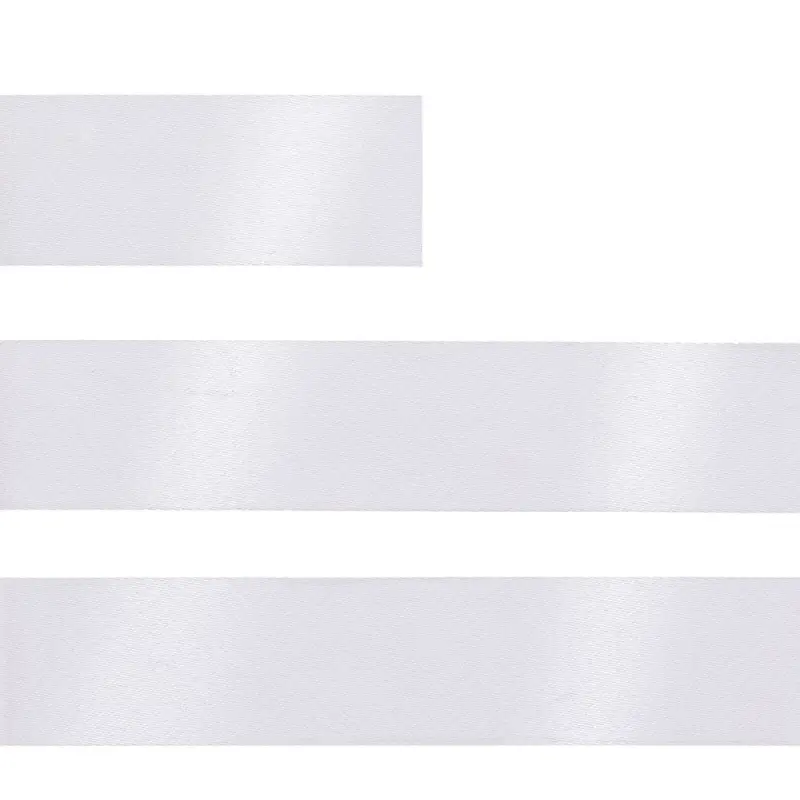 Лента сатиновая Satin 20 M, белая, 70 см Лента сатиновая Satin 20 M, белая, 70 см