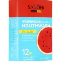 Ополаскиватель для полости рта в стиках со вкусом арбуза, 20 шт. по 10 мл