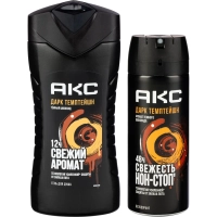 Подарочный набор Акс Дарк темптейшн мужской гель и антиперспирант