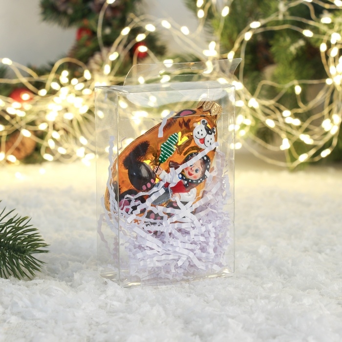 Ёлочная игрушка Ёлочная игрушка "Маша и медведь" 10 см