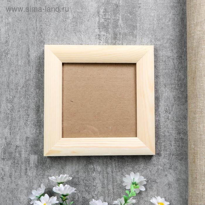 Фоторамка сосна 35 13х13 см бесцветная Фоторамка сосна 35 13х13 см бесцветная