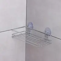Полка на вакуумных присосках Доляна, 25×11×7 см