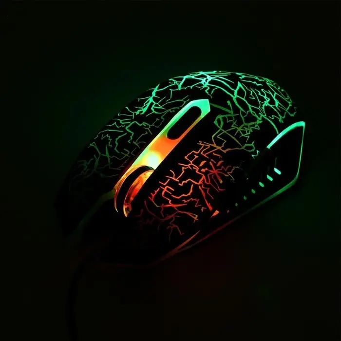 Мышь Windigo MB-2.4, игровая, оптическая, подсветка, покрытие soft-touch, 1.3 м