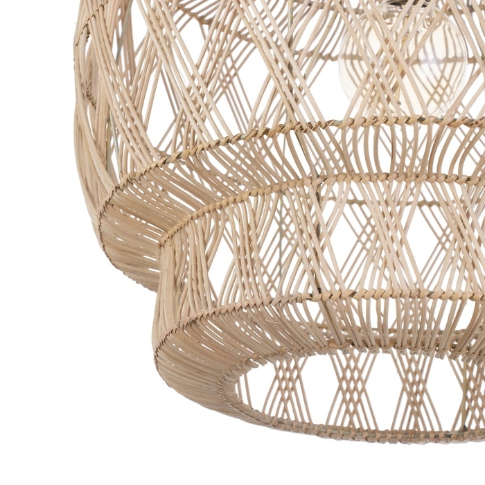 Светильник потолочный из ротанга Светильник потолочный из ротанга "Райан" 1х120Вт, Е27, 50х50х50 см