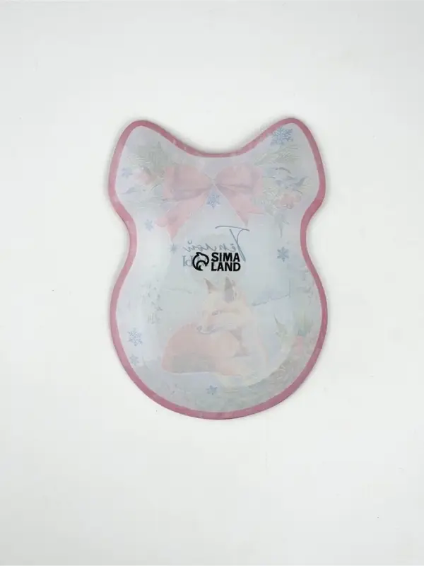 Блюдо новогоднее плоское &laquo;Теплой зимы&raquo;, 13.5&times;18 см