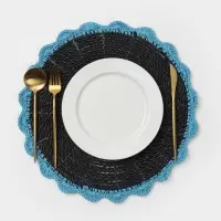 Салфетка сервировочная, 38 см, круглая