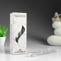 Свеча античная, 2.3&times;24.5 см, 5 ч, 55 г, серая
