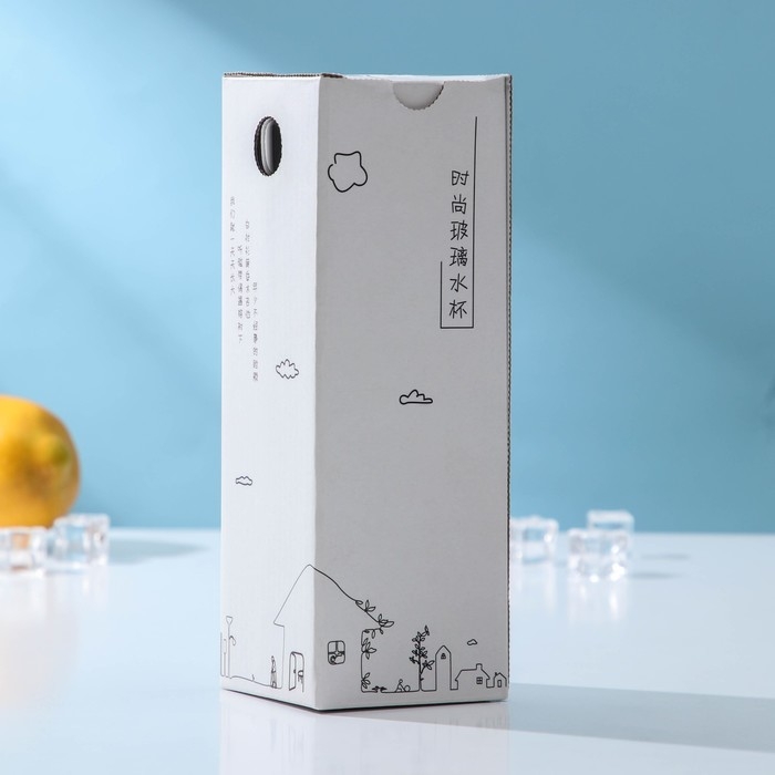 Термос стеклянный, заварник чайный «На ходу», 250 мл, h=19 см, с двойными стенками