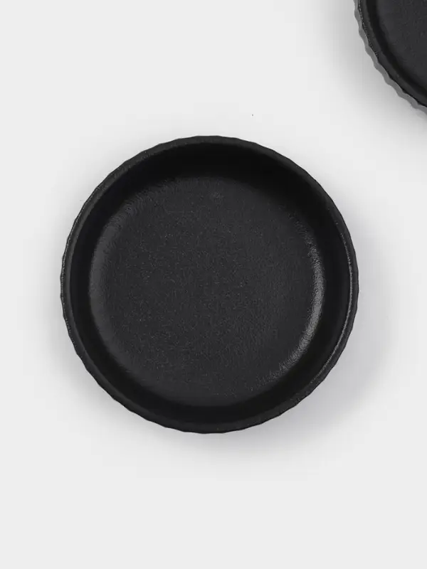 Набор соусников 2 шт Magisto Line 9*2.5 см цвет черный Набор соусников 2 шт Magisto Line 9*2.5 см цвет черный