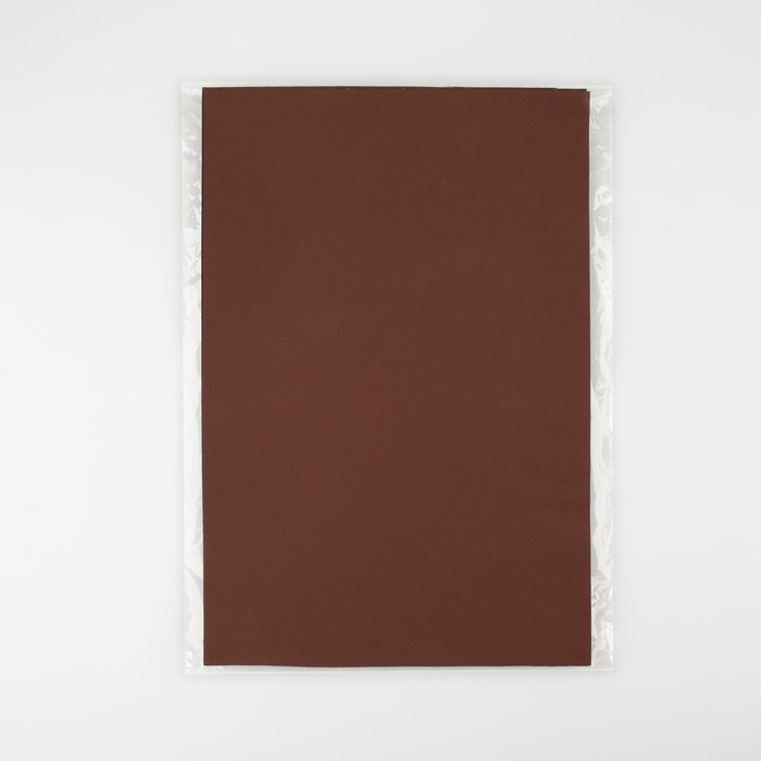 Искусственная кожа, 20 × 30 см, 0,5 мм, 3 шт, цвет коричневый Искусственная кожа, 20 × 30 см, 0,5 мм, 3 шт, цвет коричневый