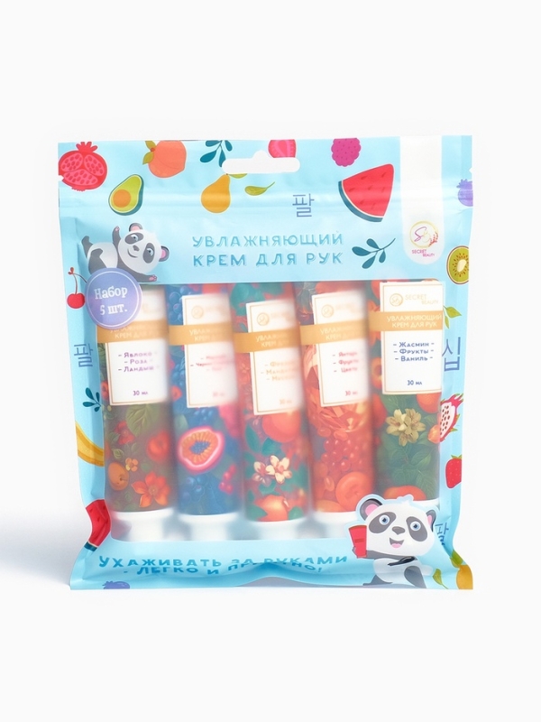 Крем для рук «Яркий взрыв», набор 5 шт Крем для рук «Яркий взрыв», набор 5 шт